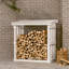 Firewood Rack 108x64.5x109 cm Solid Wood Pine-92590424