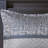 7 Piece Navy King Comforter - With Stripe Design & Decorative Pillows Classy Comforter, Shams Machine Washable-116011701