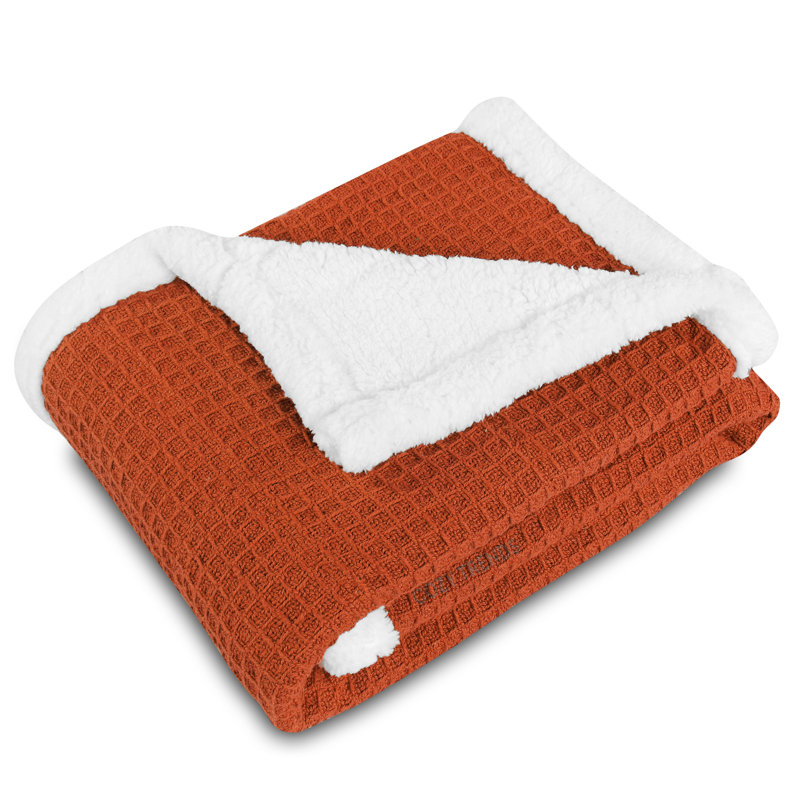 Couverture pour bébé en coton, Rouille