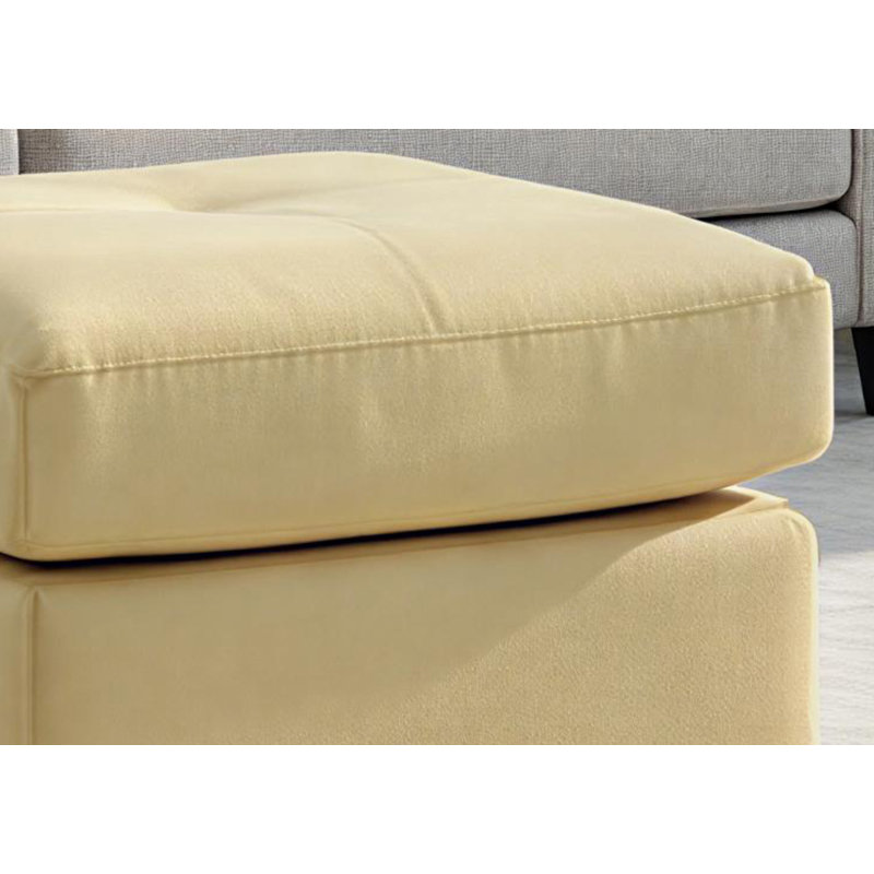 Repose-pieds Swansea, Beige