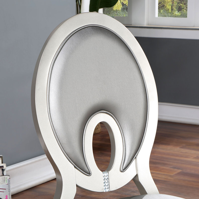 Ensemble de 2 chaises d'appoint rembourrées en bois Bruun