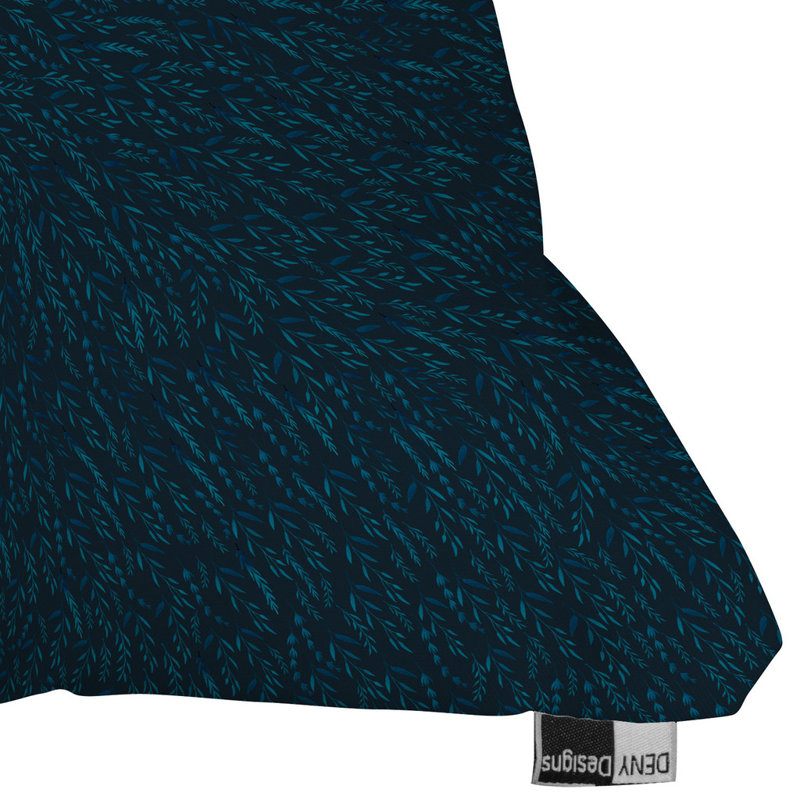 Coussin extérieur Iveta Abolina Peacock Pond, 16 po x 16 po