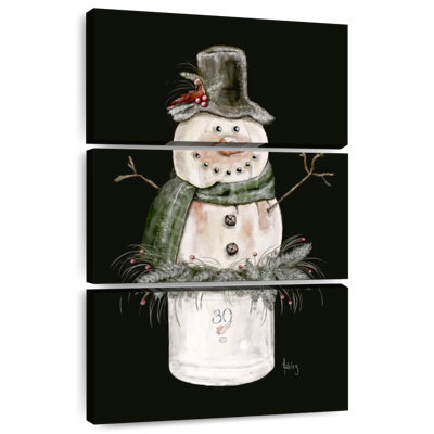Bonhomme de neige Lelend dans un pot