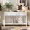 Valdemara 51.18" W Console Table with 3 Drawers and Shelf
