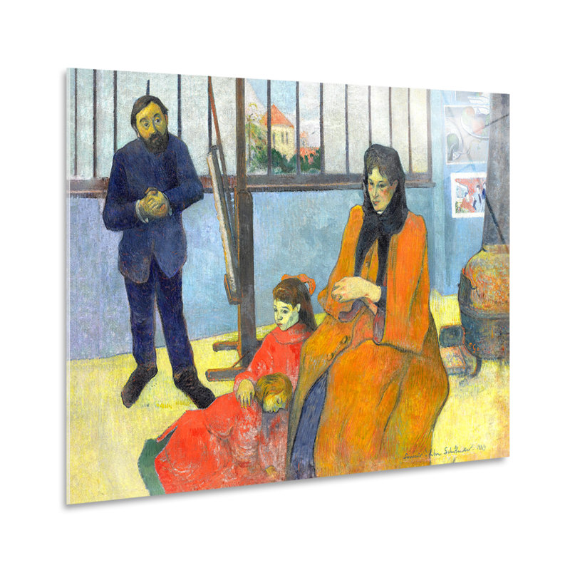 Schuffenecker's Study by Paul Gauguin - No Frame Print, Plastic/Acrylic, 100cm H x 140cm W