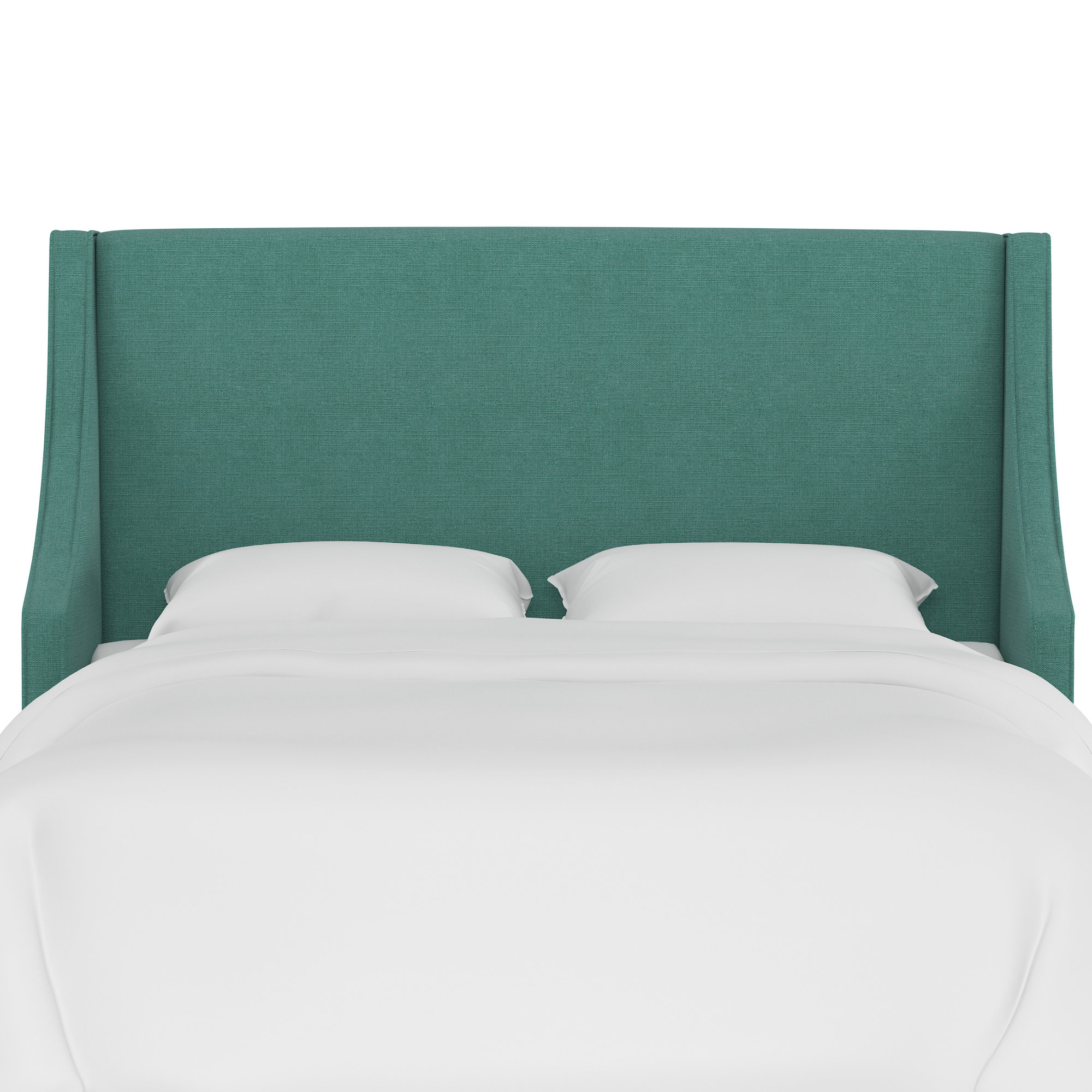 Riane Upholstered Headboard, Queen, Classic Grey Linen