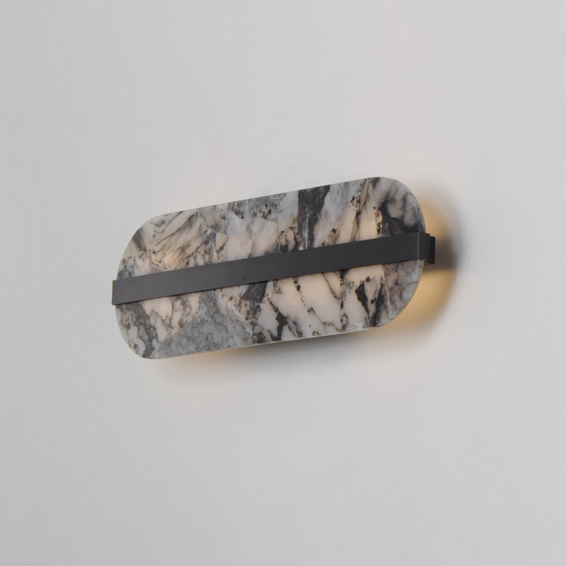 Stonewall 1 - Light LED Flush Mounted Sconce