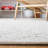 Jellisa Hand Tufted Wool/Cotton Geometric Rug in Ivory-669366339