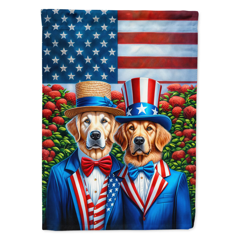 Drapeau «All American House», Golden retriever