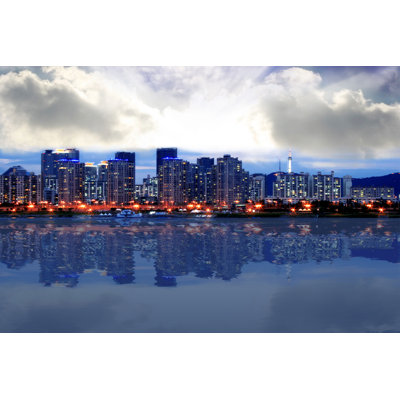Seoul - Wrapped Canvas Print