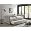 Lit de jour simple de style transitionnel 1pc avec accoudoirs évasés avec couchette pour salle de bain-815502036