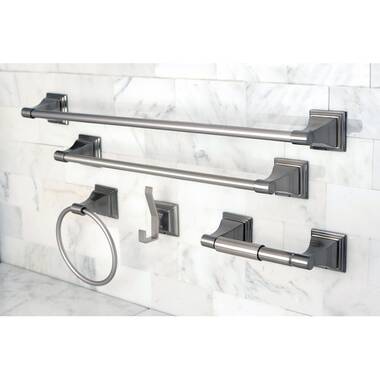 Vanity Art LF31-CH 5 - Piece Bathroom Hardware Set