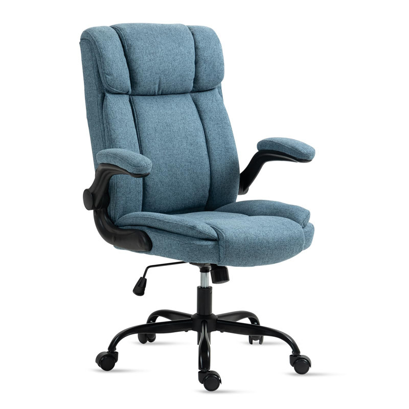 High Back Ergonomic Executive Office Chair, Blue