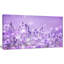 Reproduction de photo sur toile tendue, "Superbe champ de lavande mauve"-25566468