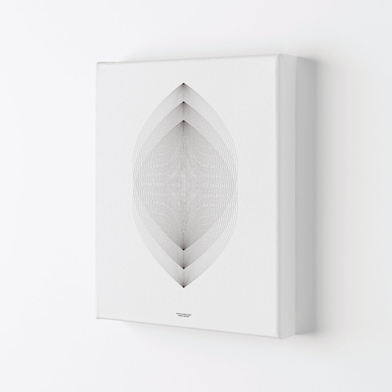 PJ-836-8 Leaves - Print, No Framed, 84.01cm H x 59.4cm W x 1cm D