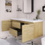 Meuble-lavabo simple 60 po avec plateau en résine-1096555064