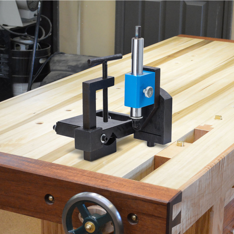 Adjustable Tube & Pipe Notcher, Heavy Duty Manual Industrial Tool for Precision Notching, Slotting, Drilling & Cutting, Compatible with 3/4"–3" Steel, Metal, Plastic, 0-50° Adjustable Angle