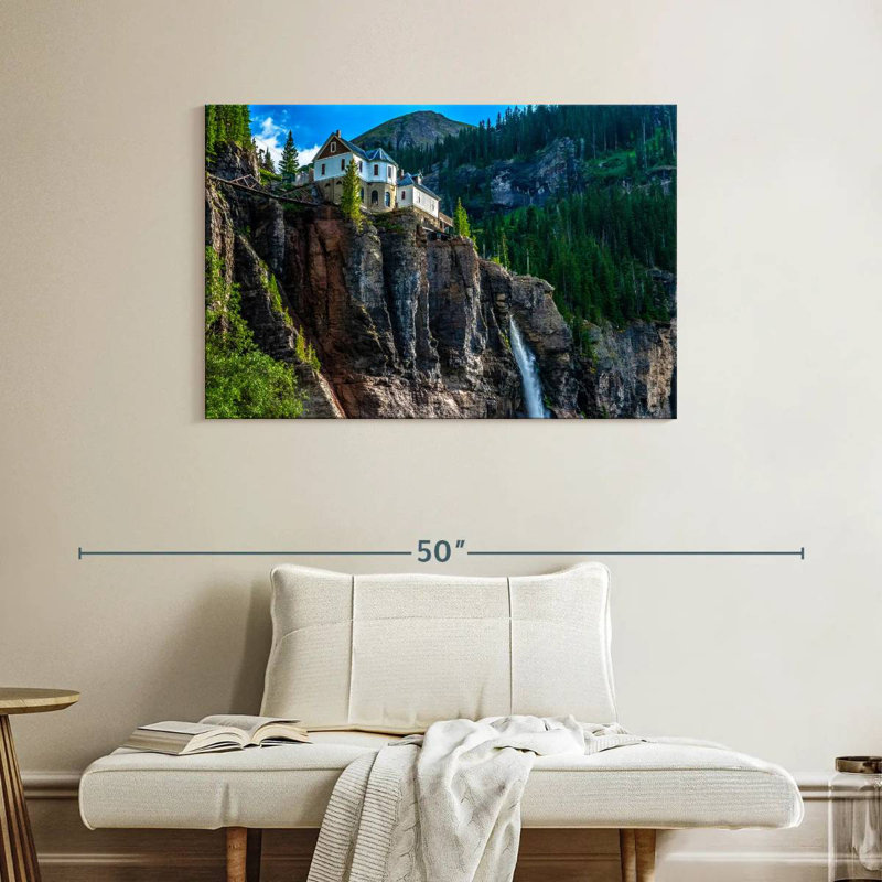 Alvord Bridal Veil Powerhouse, H 26 po x l 39 po