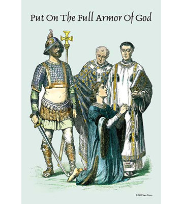 Put On The Full Armor Of God by Sara Pierce - Unframed Advertisements