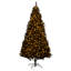Sapin de Noël artificiel de 7,5 pi avec des branches réalistes, 500 lumières DEL chaudes et 1346 pointes-1834125994