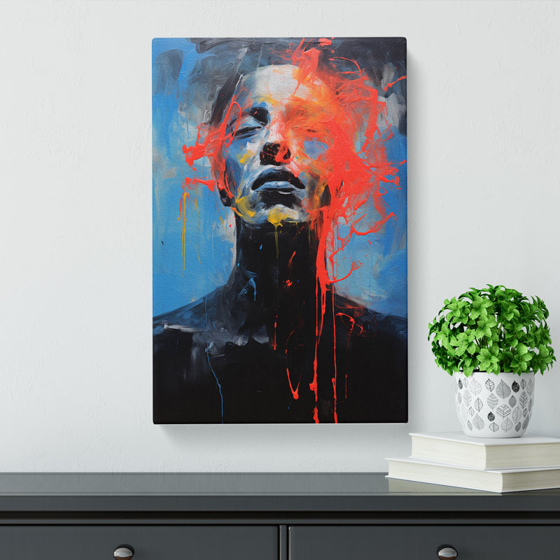 Woman Gestural No.2 - Print, 76cm H x 50cm W x 3cm D