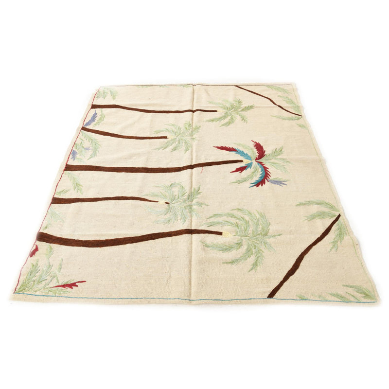 6 Ft Rectangle Perry Ivory Rug