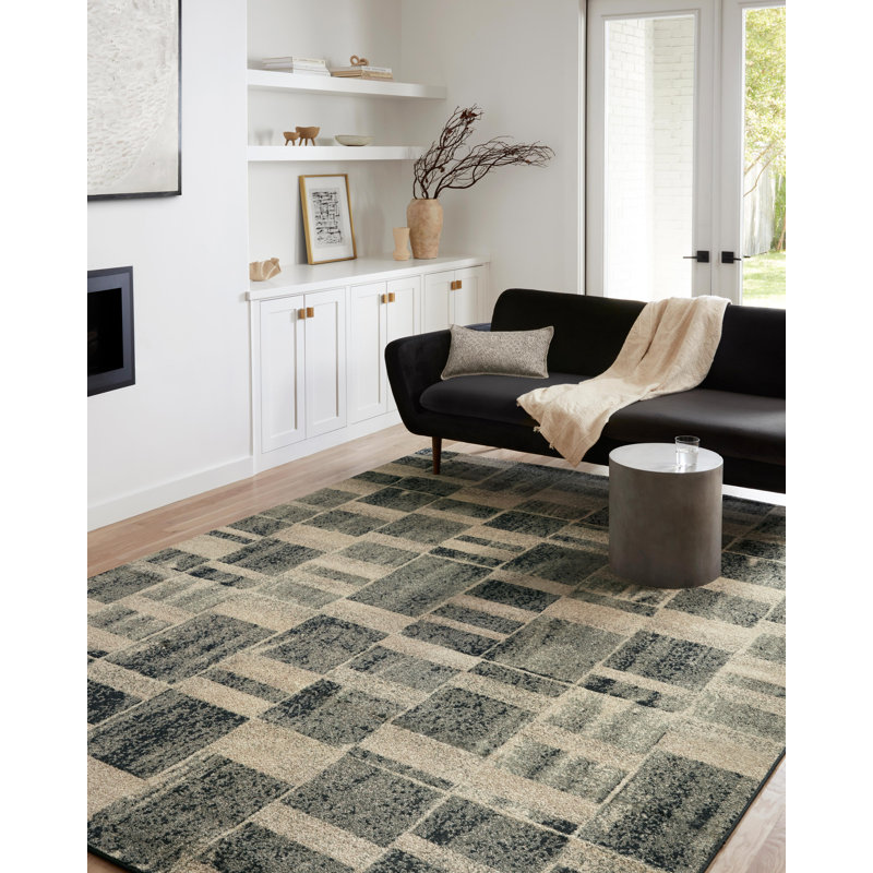 Afred Geometric Indoor Rug, Rectangle 9'6" x 12'6"
