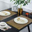 Ensemble de 6 napperons décoratifs en PVC Dec protéger de la table de Noël