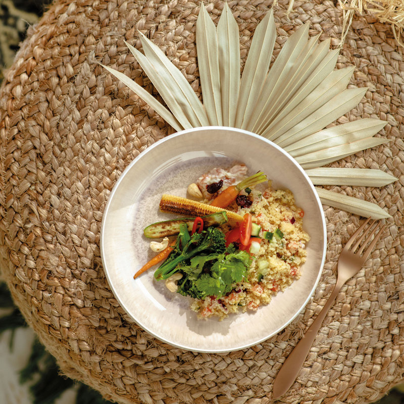 Perlemor Pasta Bowl, Sand