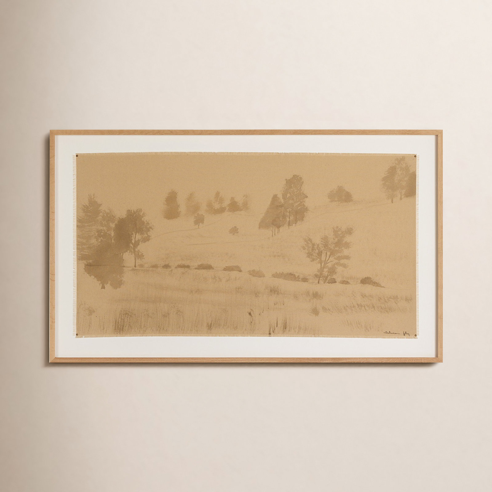"The Hills" by Chelsea Fly, 35.5" H x 60" W