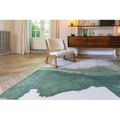 Abstract Recycled P.E.T Area Rug