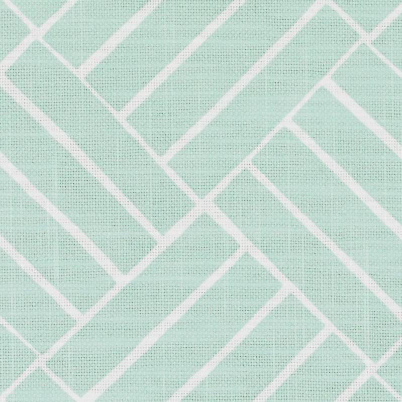 Whimsy Garden Fabric, Seafoam