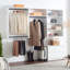Système d'organisation mural en bois blanc Devi-1174749487