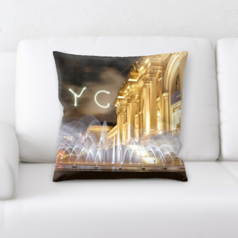 Housse et insert de coussin carré Bradt