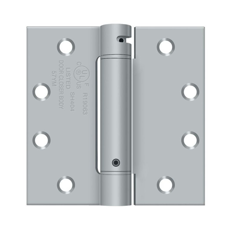 Steel Hinge, Brushed Chrome