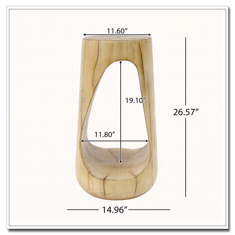Table d'appoint d'extérieur, tabouret de jardin pour patio, table d'appoint décorative pour terrasse de balcon côté piscine