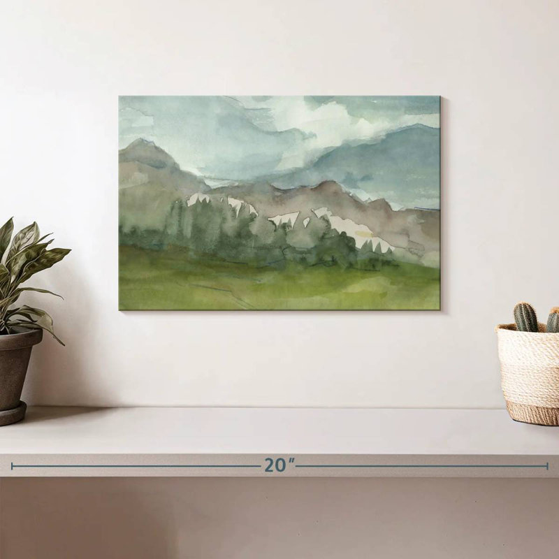 Avery Plein Air Mountain View I, H 8 po x l 12 po