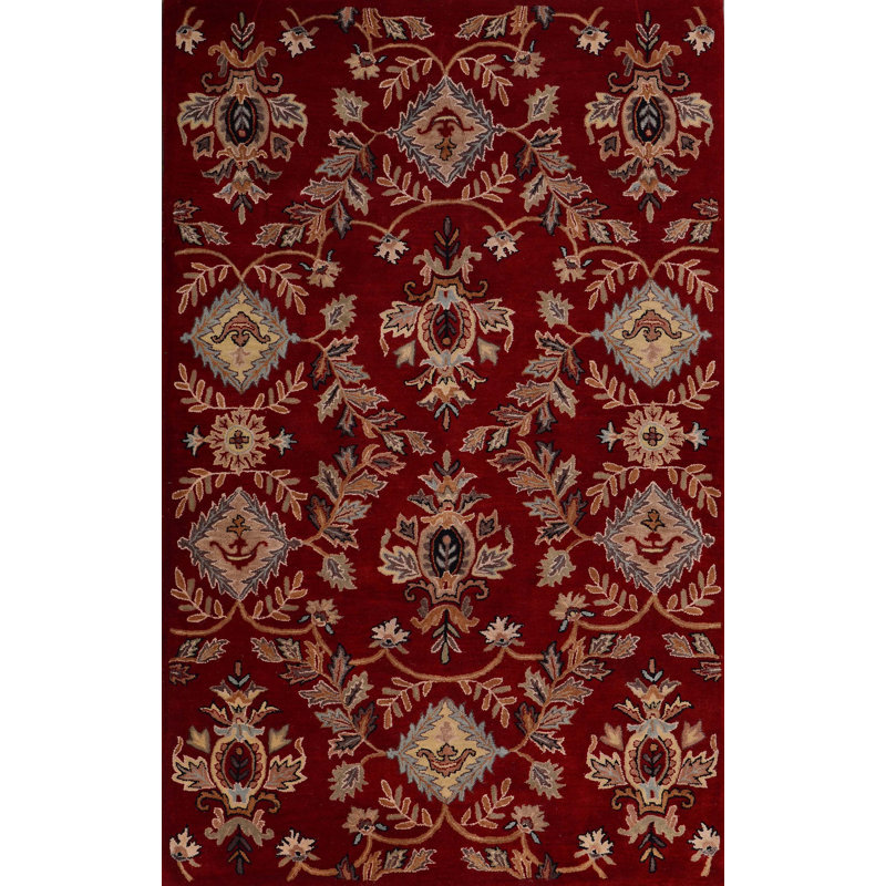 Peniste Wool Floral Indoor Rug, Rectangle 2' x 3'
