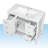 Obieze 36'' Single Bathroom Vanity with Ceramic Top-776995994