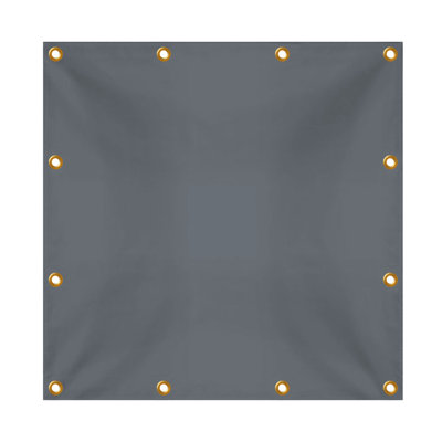 Multipurpose Heavy Duty Tarps Waterproof, UV Resistant Outdoor Protective Tarpaulin with Reinforcement(15 x 12 ft)
