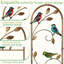 4 Pack Hummingbird Metal Garden Trellis For Climbing Plant...
