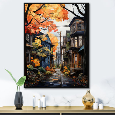 «Cityscape Alleyway Patchwork I» - Impression