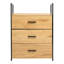 Manufactured Wood, Steel, Canvas Rectangle Accent Cabinet