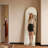Oversized Arch Floor Mirror with Stand, Wall Mirror-34507447-40290095