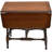 Early 20th Century Handmade Victorian Mahogany Drop-leaf Table