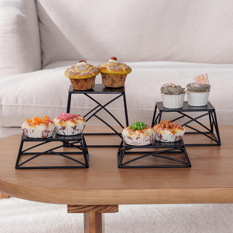 4 Piece Tiered Stand Set