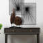 Armin Handmade Polyresin Black & Brown Oval Shaped Figurines & Sculptures for Living Room Decoration-173863622