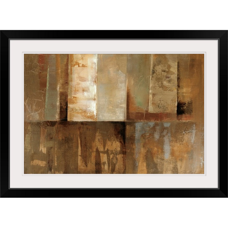 Aniessa " Aspen " by Silvia Vassileva, 28" H x 38" W x 1" D, Black Framed