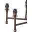Piero 6 - Light Antique Bronze Chandelier Pendant