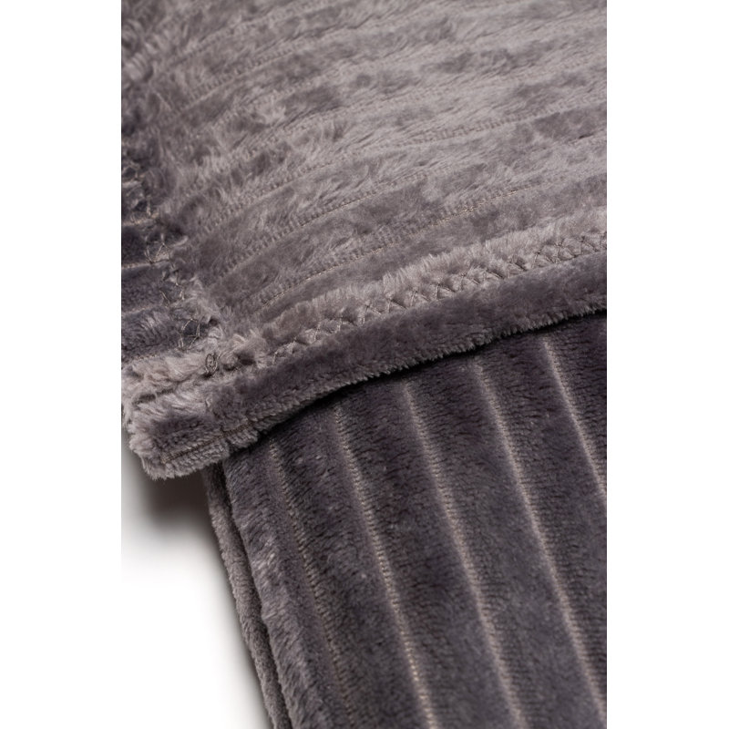 Liscomb Throw Blanket, Grey